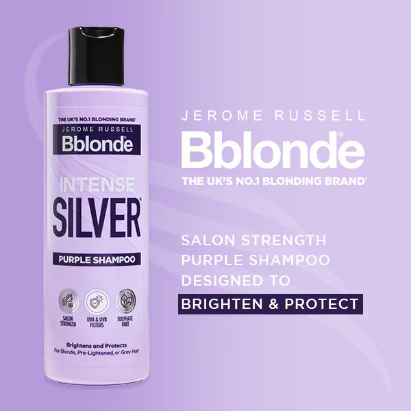 Bblonde Intense Silver No Yellow Shampoo - British product