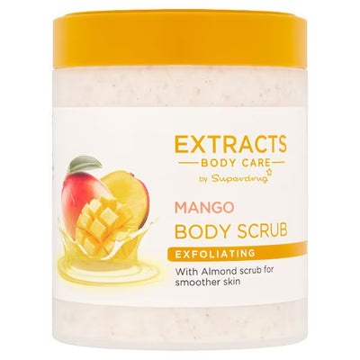 Superdrug Superdrug Extracts Mango Body Scrub 465ml- Buy online at McGrocer
