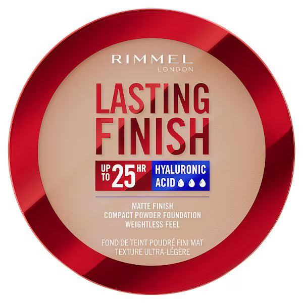Rimmel Lasting Finish Compact Foundation Ivory 005 7g, imported from the UK