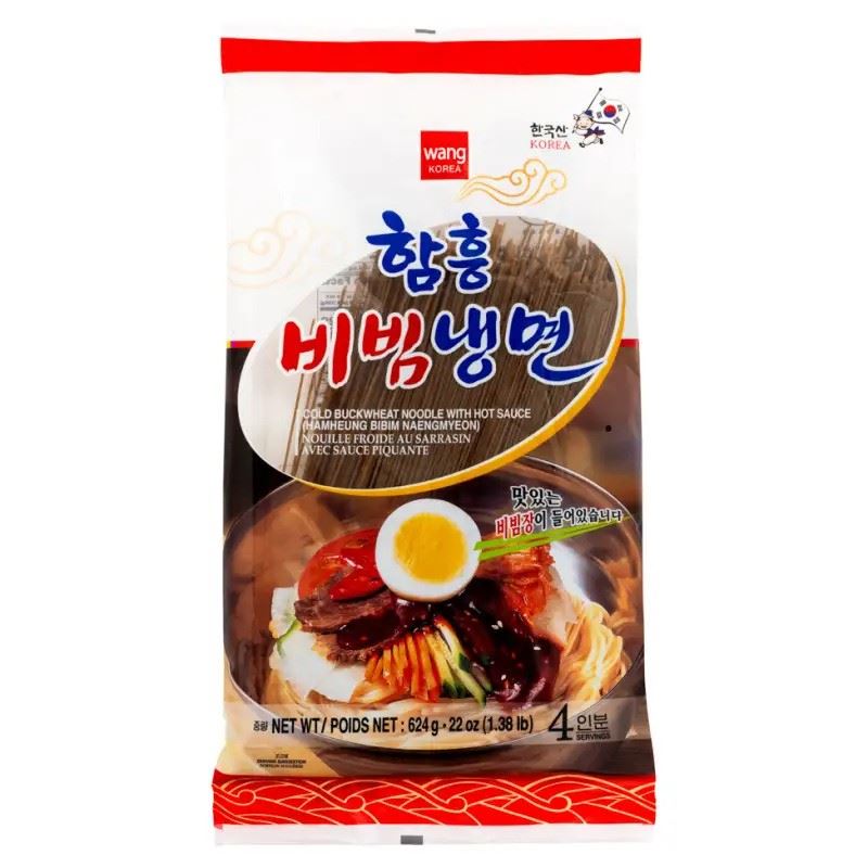 Wang cold buckwheat noodles with hot sauce, imported from the UK