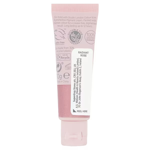 Studio London Eyeshadow Pigment Radiant Rose (British brand)