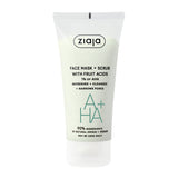 Ziaja Face Mask and Scrub with Fruit Acids 55ml (British brand)