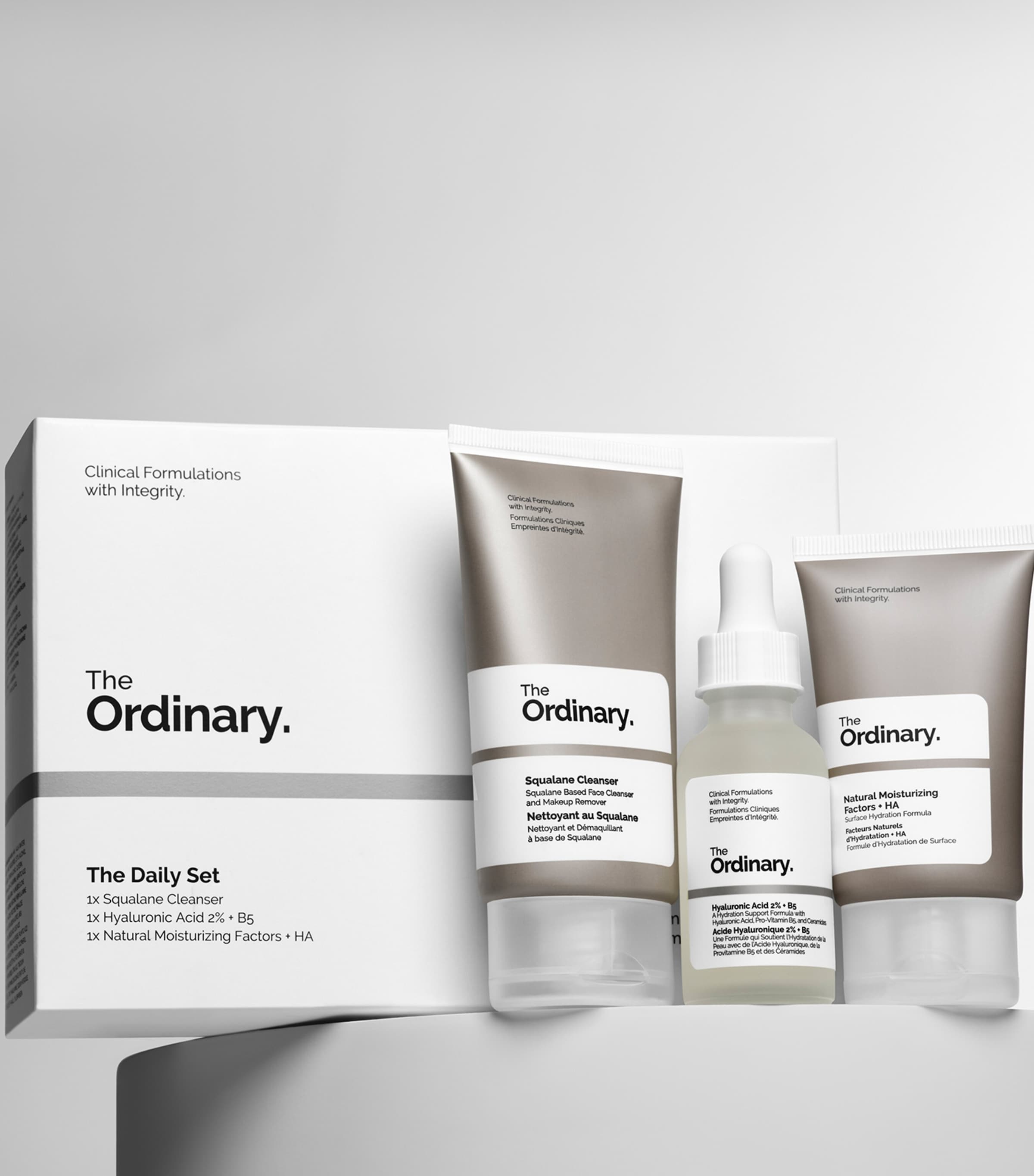 The Ordinary Daily Set skincare gift set (British brand)