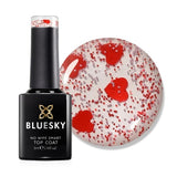 Bluesky Gel Polish No Wipe Top Coat Queen Of Hearts 5ml - British product