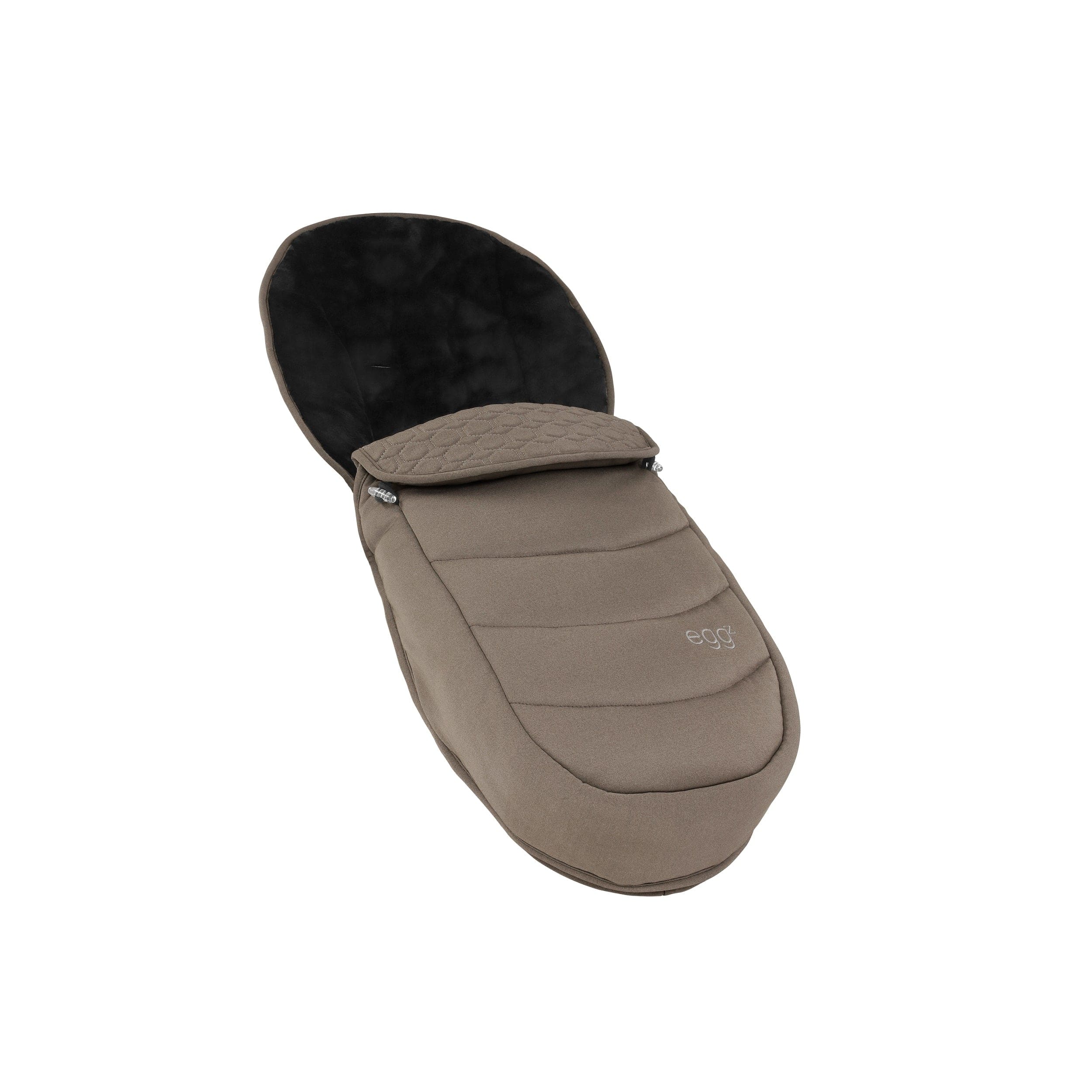 eggZ footmuff Mink pushchair accessory, imported from the UK