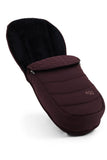 eggZ footmuff in Mulberry for baby pushchairs, British brand
