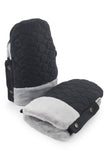 Egg 3 pushchair handmuff in Carbonite (British brand)