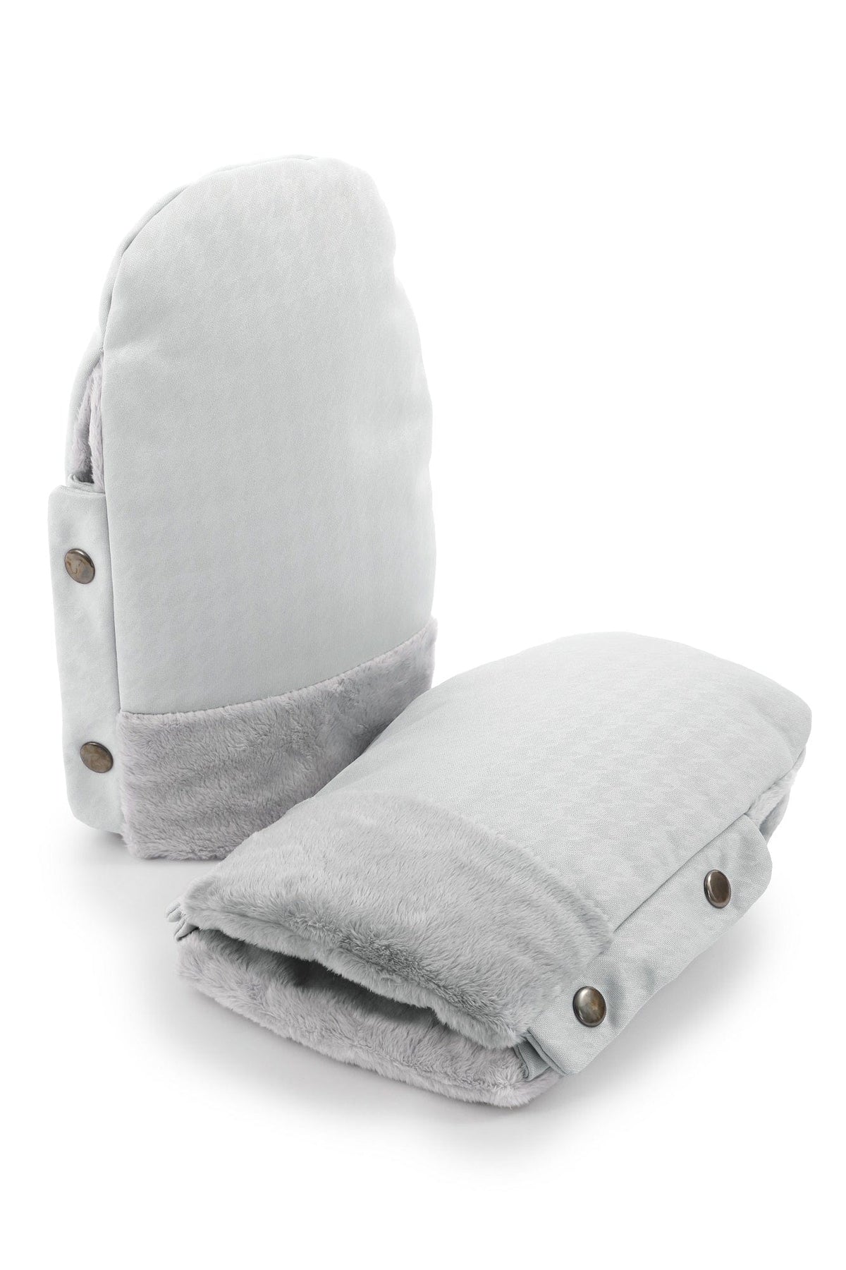 Egg 3 Handmuff in Houndstooth Silver, imported from the UK