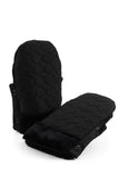 Egg 3 handmuff Panther fleece lined - British product