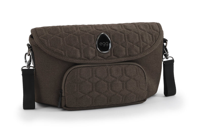 Egg 3 stroller organiser chocolate velvet, imported from the UK