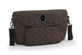 Egg 3 stroller organiser chocolate velvet, imported from the UK