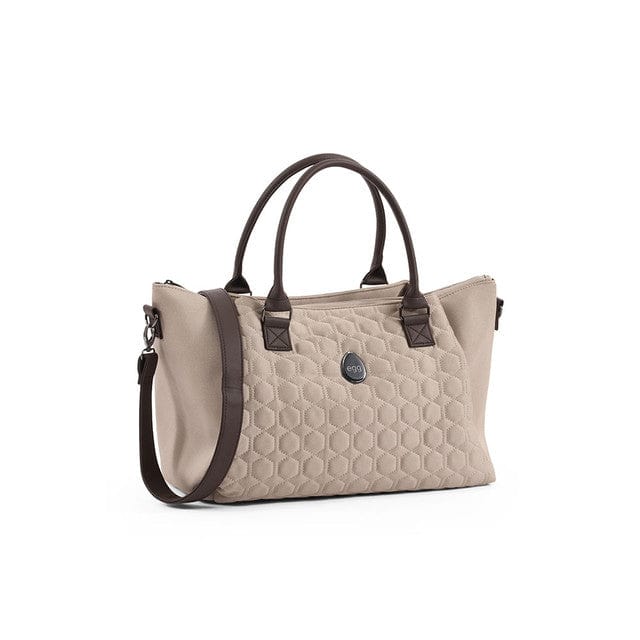 egg overnight bag in Feather, imported from the UK