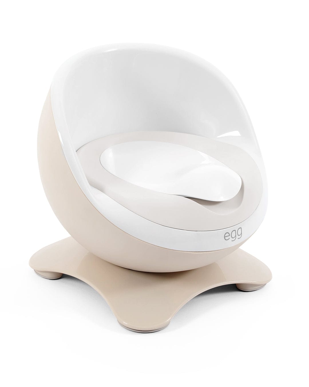 Egg Eggloo Potty in Cream for toddlers, UK version