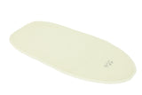 Egg carrycot sherpa mattress topper in cream, UK version
