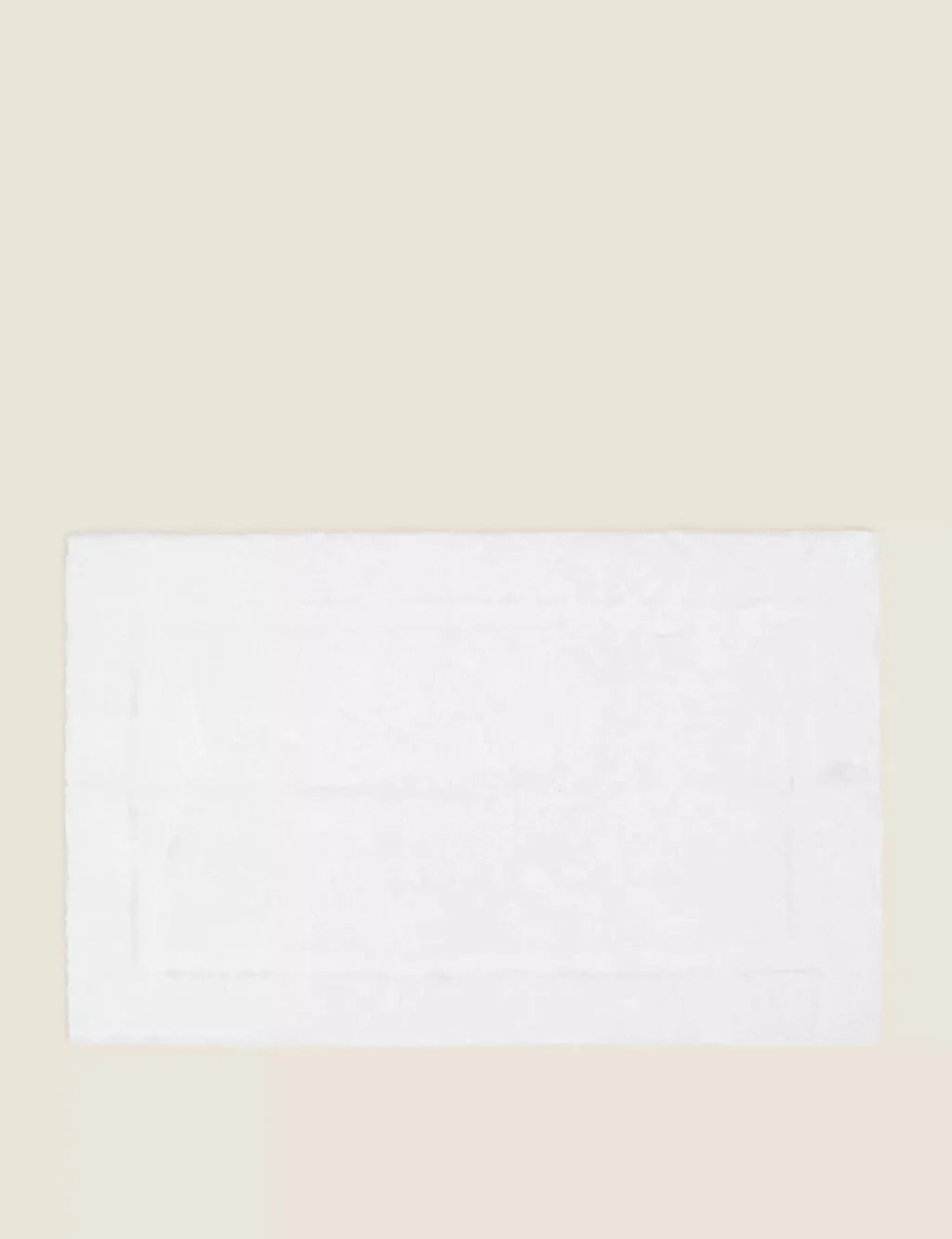 Egyptian Cotton Luxury Bath Mat White