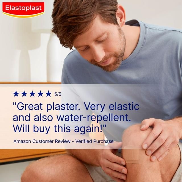 Elastoplast Fabric Plasters Knee &amp;amp; Elbow    10 per pack