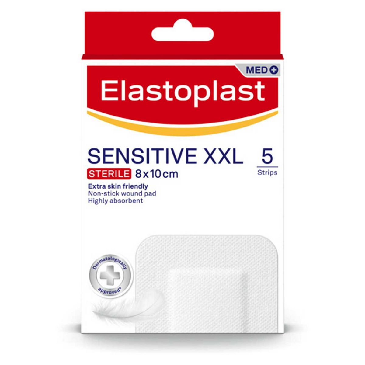 Elastoplast Sensitive Sterile Dressing XXL 5s