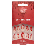 Elegant Touch Got The Drip  - Halloween nails