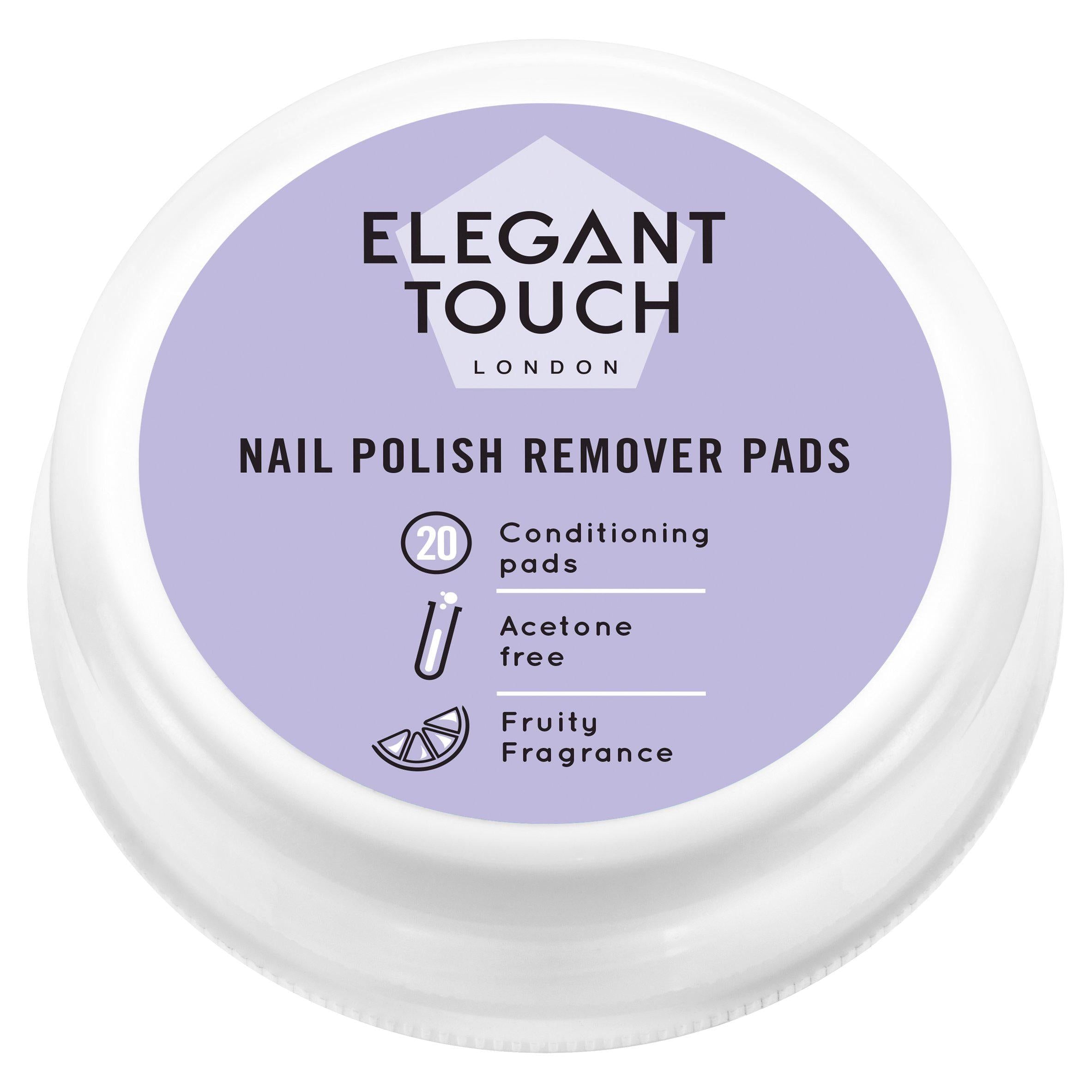 Elegant Touch Nail Remover Pads x20