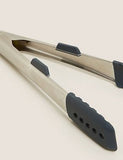 Elevate Silicone Steel Tongs