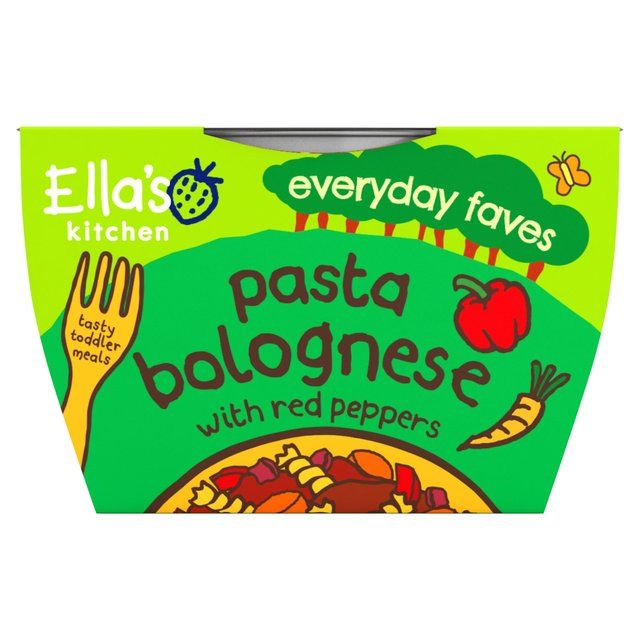 Ella's Kitchen Beef Pasta Bolognese Toddler Tray Meal 12+ Months   200g