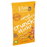 Ella's Kitchen Carrot &amp;amp; Lentil Organic Crunchy Sticks, 12 mths+ Multipack