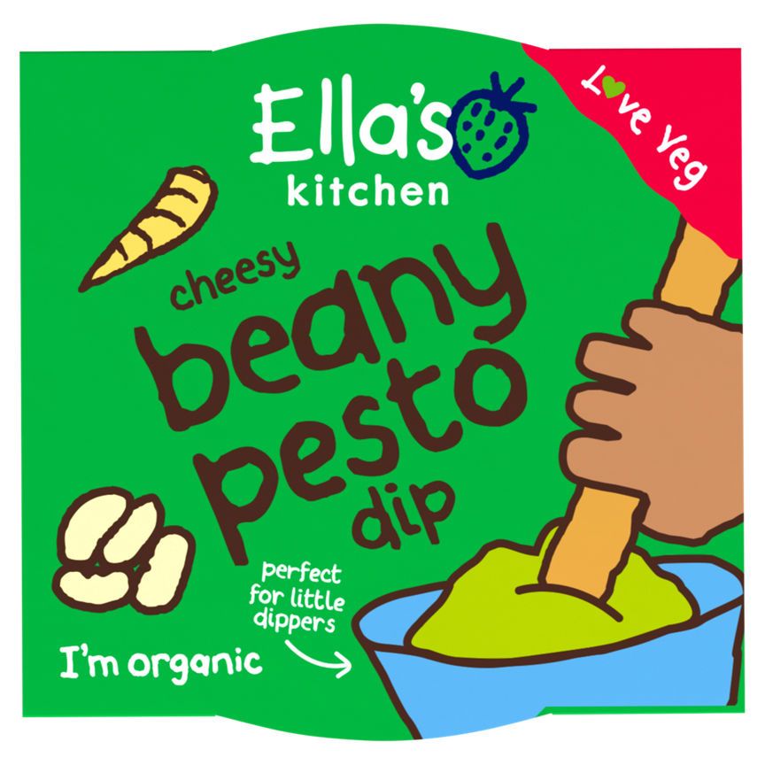 Ella's Kitchen Cheesy Bean Pesto Dip