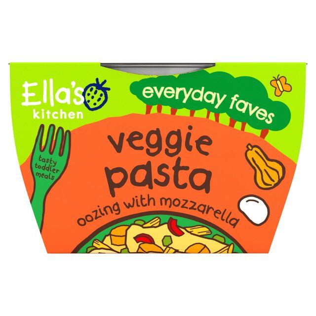 Ella's Kitchen Cheesy Veg Pasta Toddler Tray Meal 12+ Months   200g