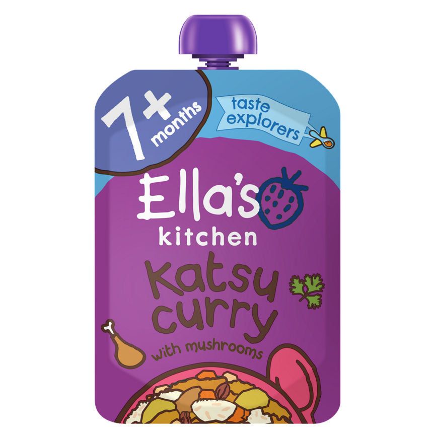 Ella's Kitchen Cracking Katsu Curry with Chicken 7+ Months 130g