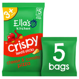 Ella's Kitchen Crispy Lentil Sticks Cheese &amp;amp; Tomato Pizza Flavour 3+ Years