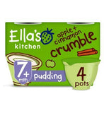 Ella's Kitchen Organic Apple and Cinnamon Crumble Pudding Baby Dessert Pot Multipack 7+ Months 4x80g