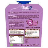 Ella's Kitchen Organic Dairy Free Pear and Fig Porridge Baby Pouch 6+ Months