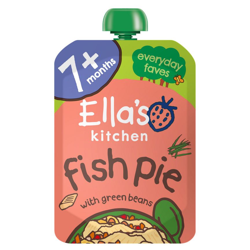 Ella's Kitchen Organic Fish Pie Baby Pouch 7+ Months