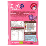 Ella's Kitchen Organic Strawberry and Banana Melty Puffs Baby Snack 6+ Months