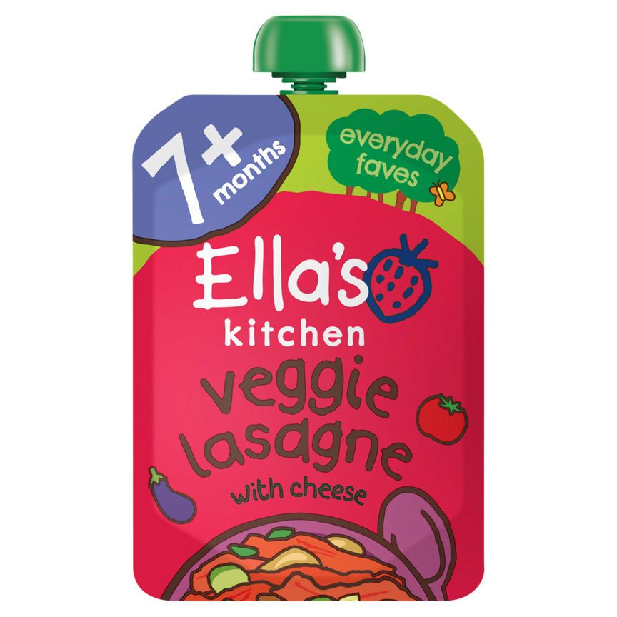 Ella's Kitchen Organic Veggie Lasagne Baby Pouch 7+ Months