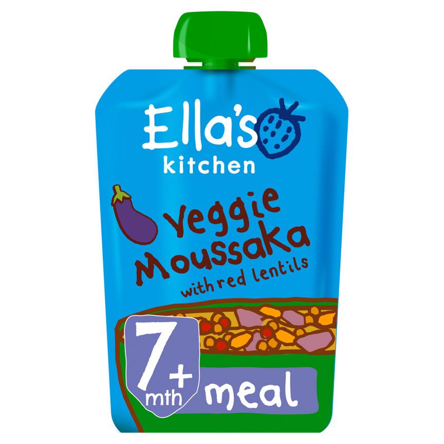 Ella's Kitchen Organic Veggie Moussaka Baby Pouch 7+ Months