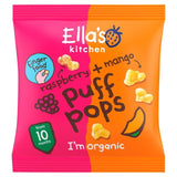 Ella's Kitchen Raspberry &amp;amp; Mango Organic Puff Pops, 10 mths+ Multipack