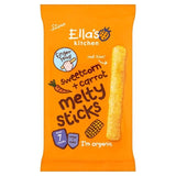 Ella's Kitchen Sweetcorn &amp;amp; Carrot Melty Sticks Baby Snack 7+ Months   16g