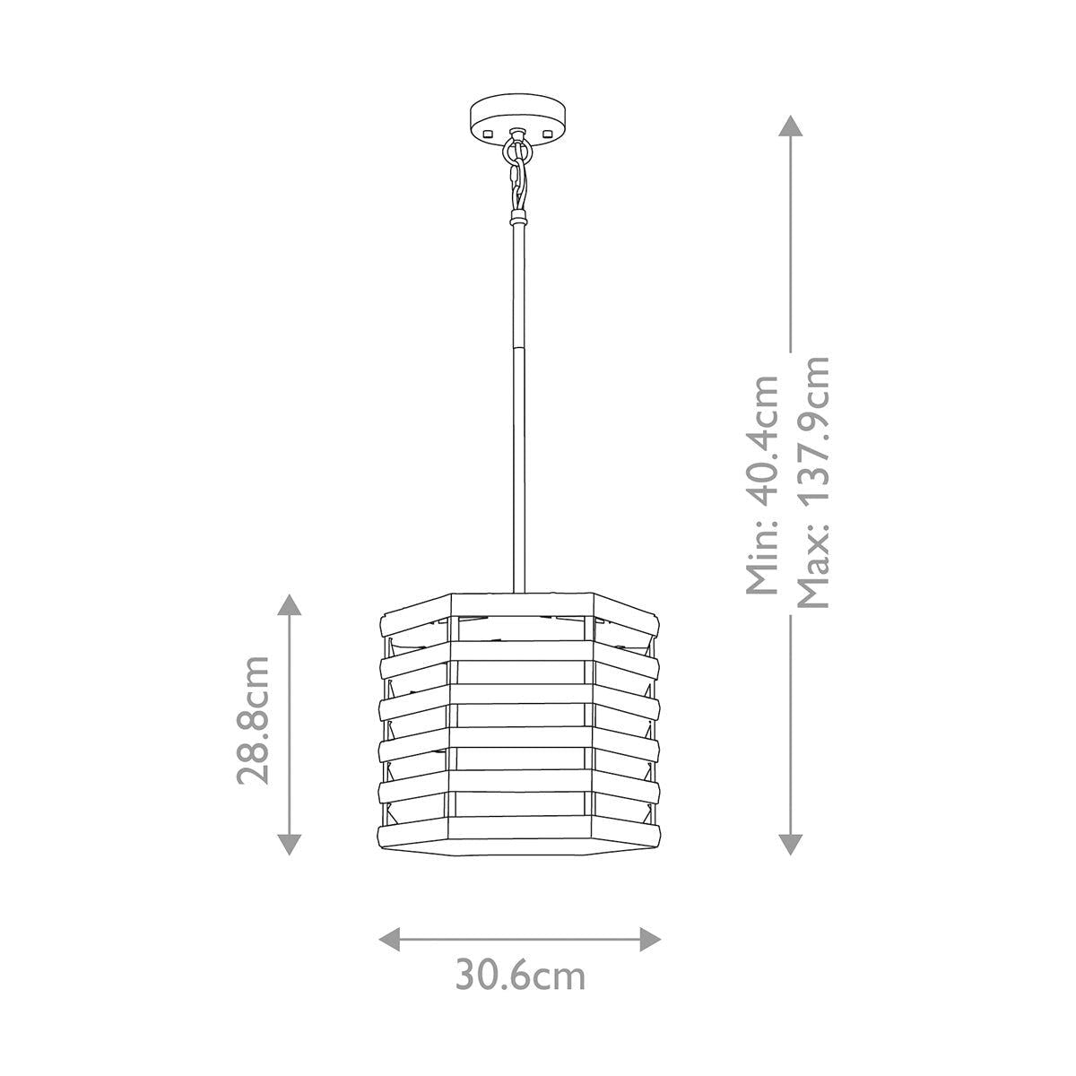 Elstead Shoal 1 Light Pendant