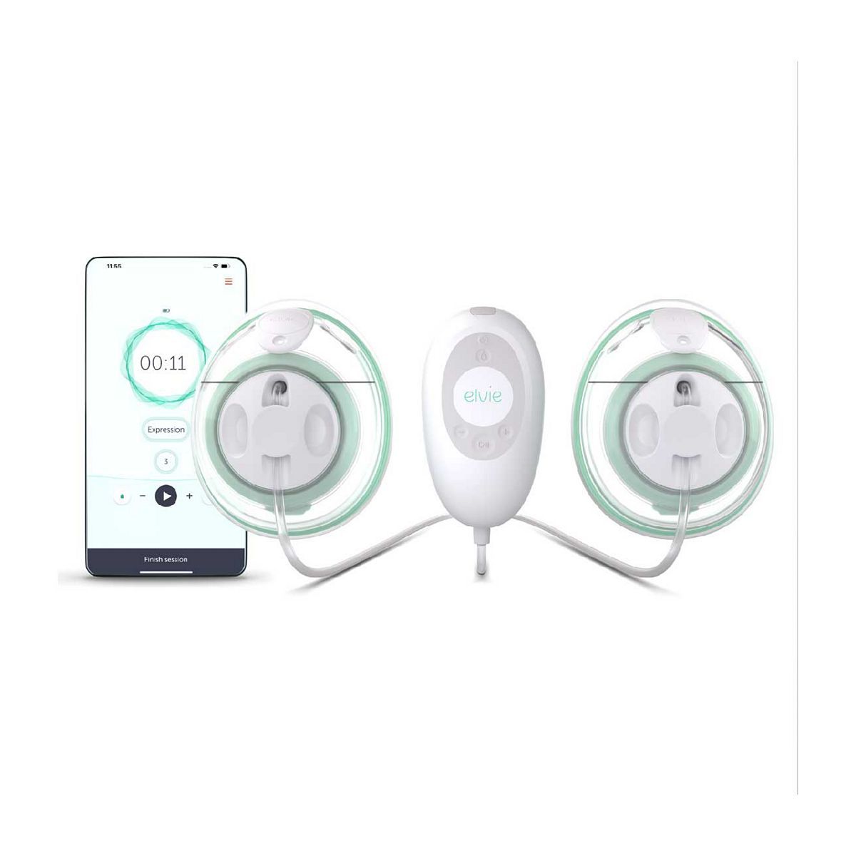 Elvie Stride Hands-Free Hospital-Grade Performance Double Electric Breast Pump