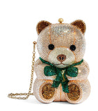 Embellished Harrods Bear Clutch Bag