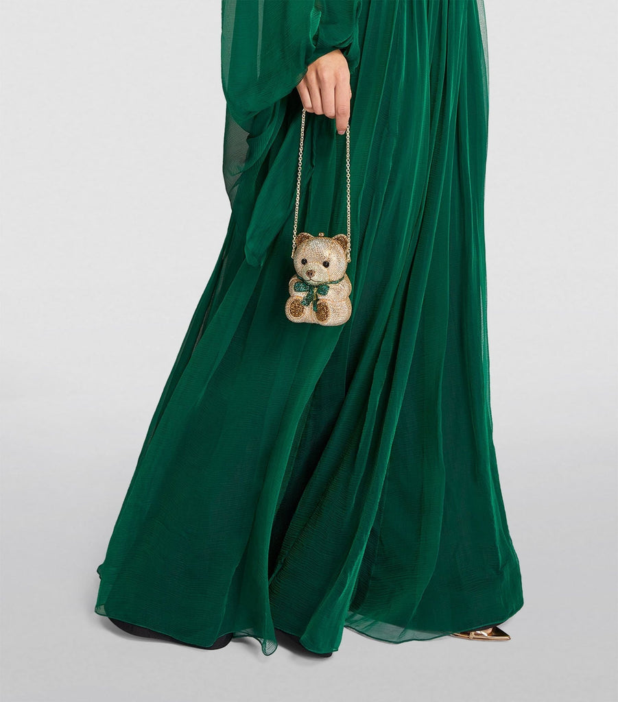 Embellished Harrods Bear Clutch Bag