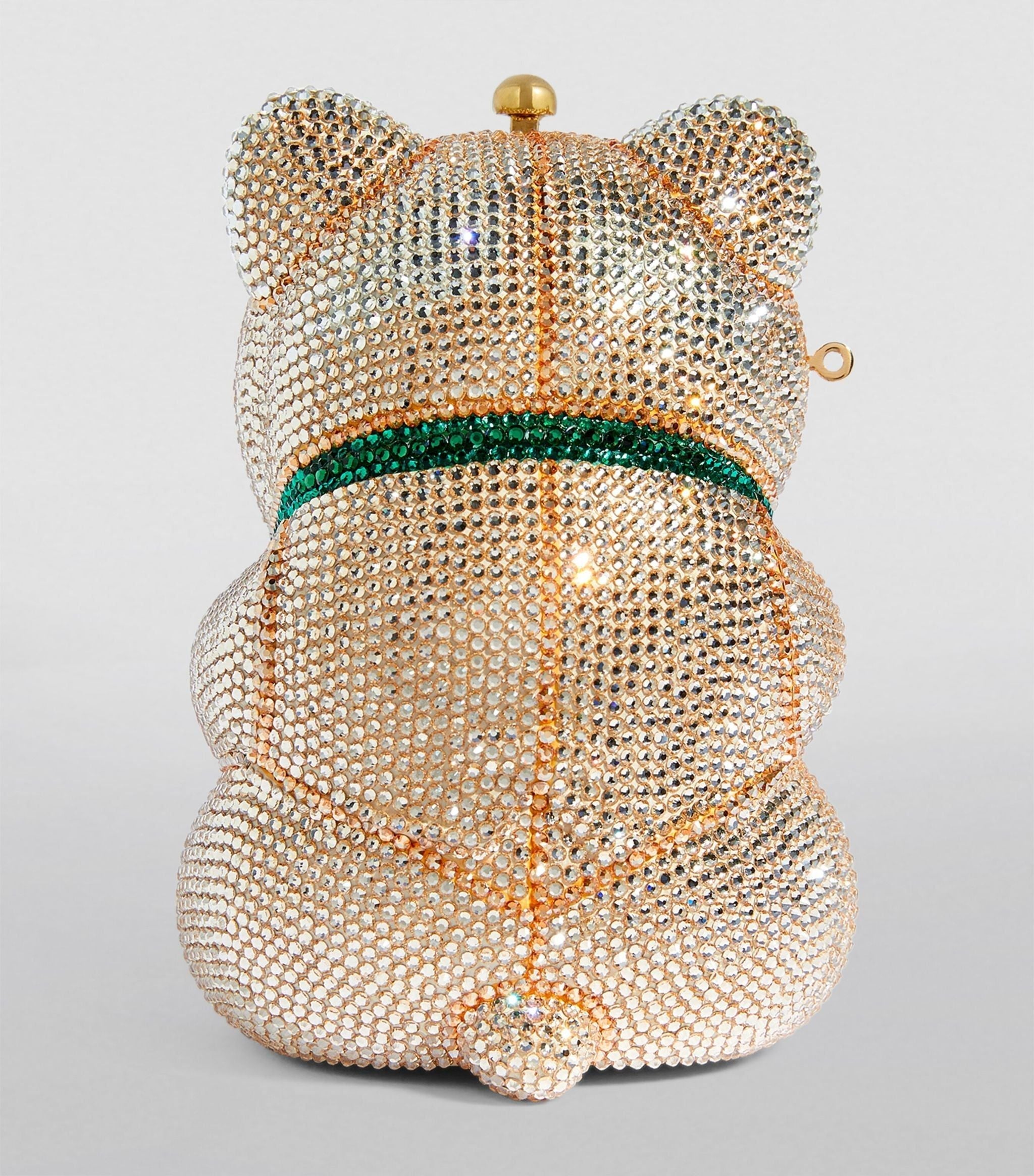 Embellished Harrods Bear Clutch Bag