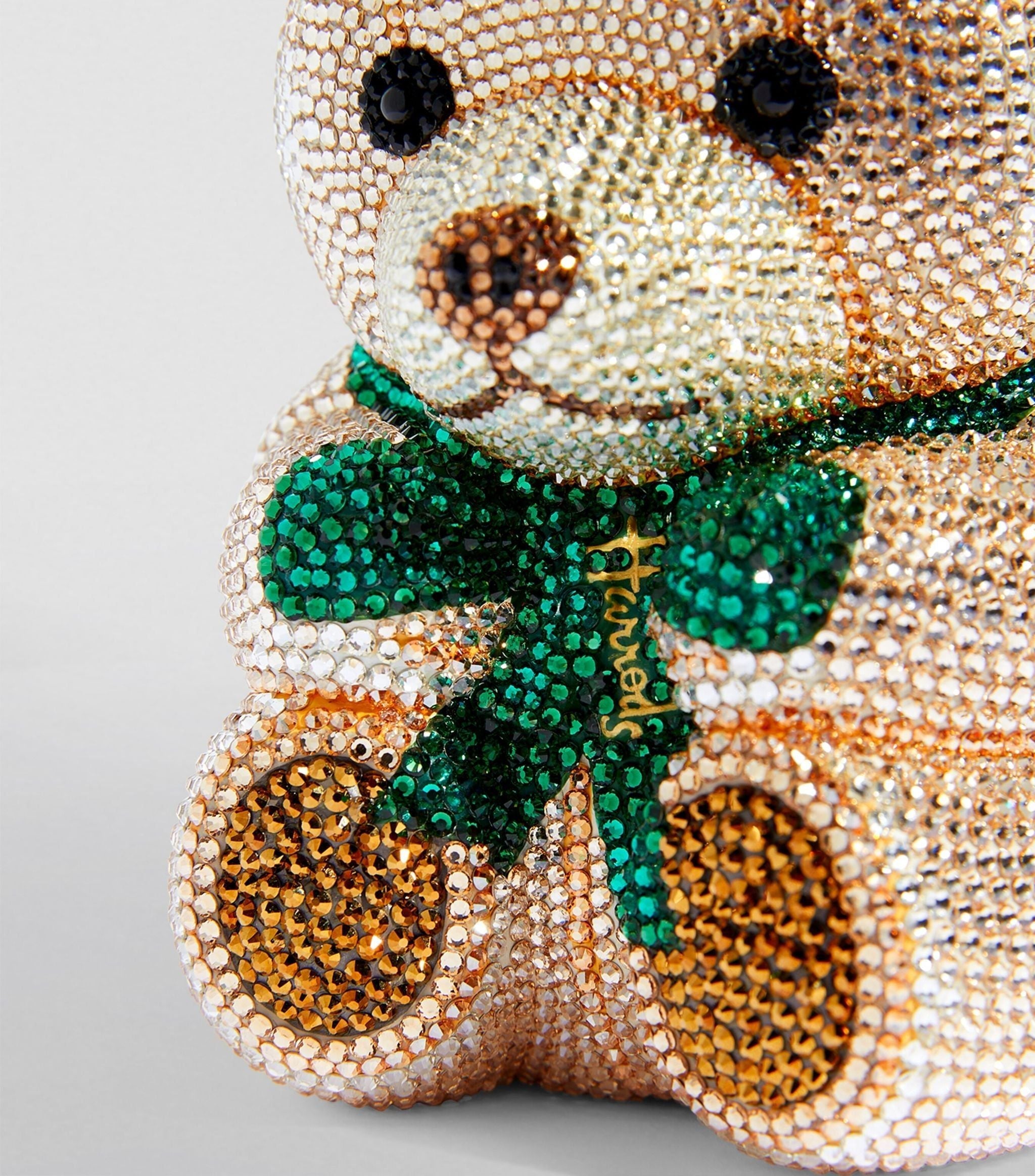 Embellished Harrods Bear Clutch Bag