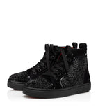 Embellished Suede FunnyTo High-Top Sneakers