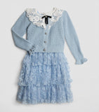 Embellished Tiered Skirt (3-10 Years)