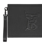 Embossed Rabbit Monogram Pouch