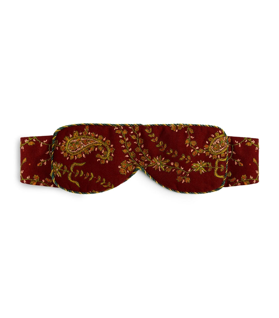 Embroidered Eye Mask