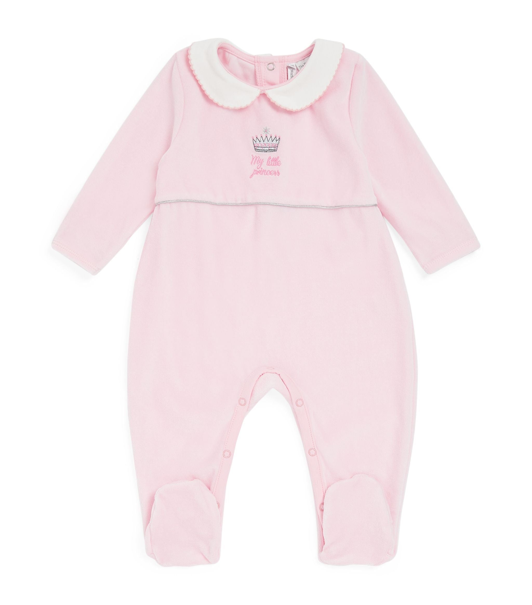 Embroidered Princess All-In-One (1-12 Months)