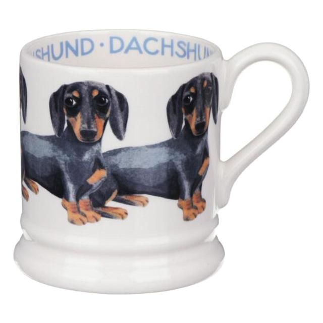 Emma Bridgewater Dogs Black & Tan Dachshund 1/2 Pint Mug